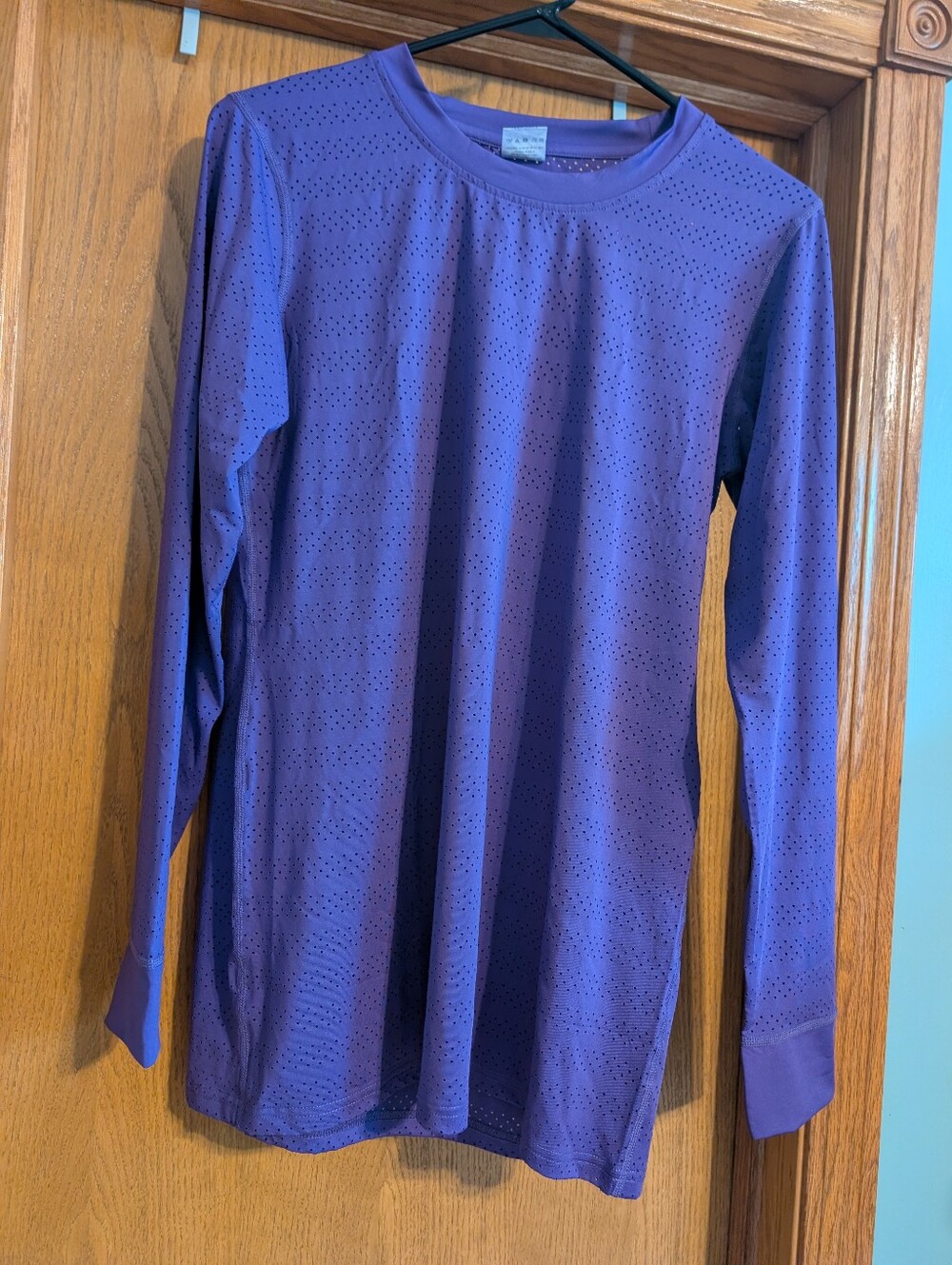 NWOT Zyia Purple Chill Long T